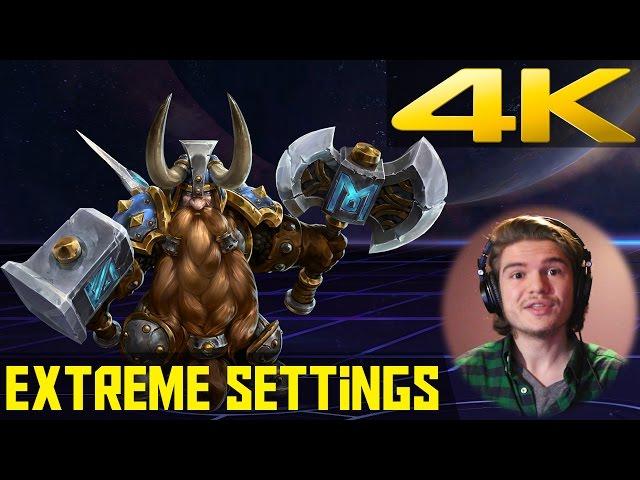 Heroes of the Storm 4K Extreme Settings Gameplay