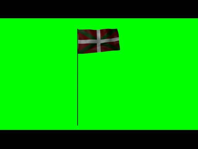 chroma key • Basque flag [HD]