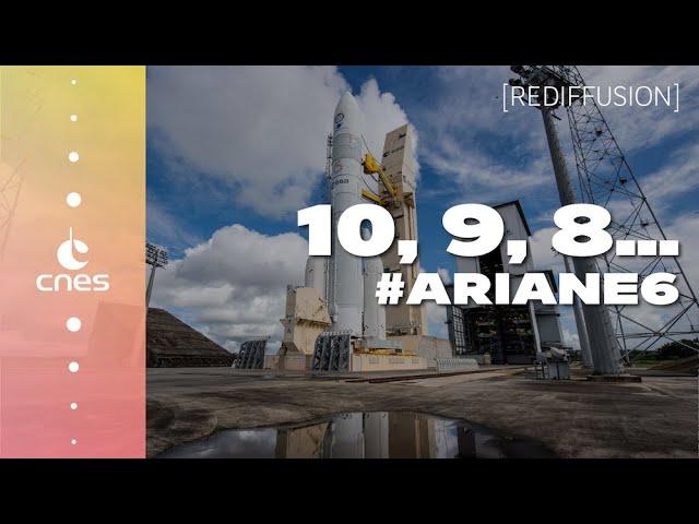 [Rediffusion] Ariane 6 : début de la séquence synchronisée 