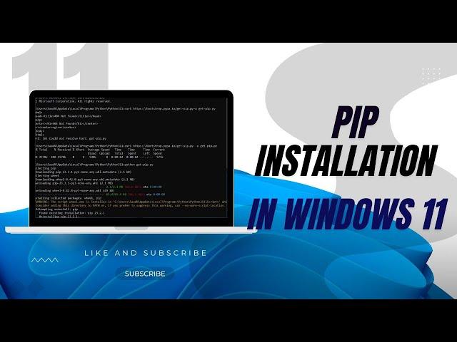 How to install pip in windows 11 within minutes | Step by Step Hindi Guide