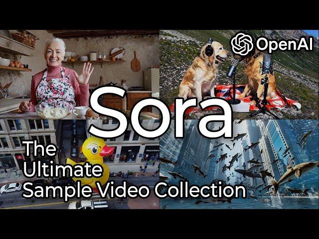 OpenAI's Sora: The Ultimate Collection of Videos with AI Generated Text to Video Examples & Prompts