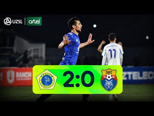 Superliga 1-tur. Xorazm - Sho‘rtan bahsida kiritilgan gollar va xavfli vaziyatlar (Highlights)