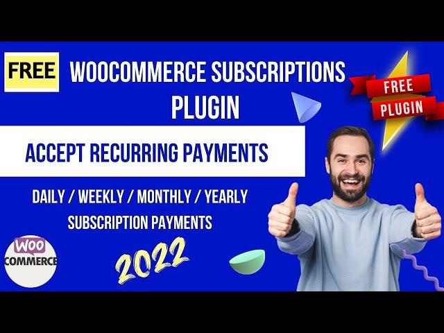 FREE WooCommerce Subscription Plugin | How to Setup subscription Product in WooCommerce