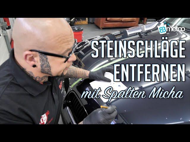 Steinschlag selbst reparieren | Lack Steinschlag auf Auto entfernen | Micha Marx