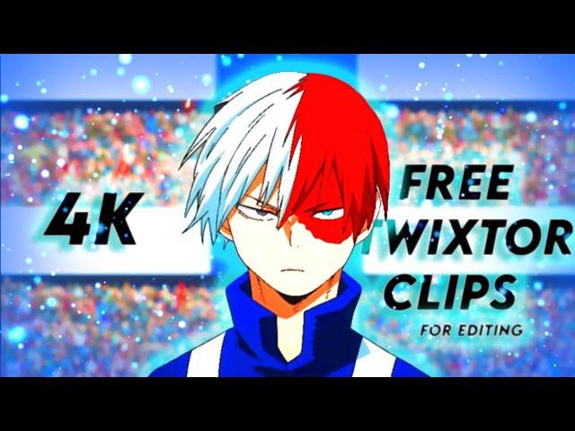 Anime Random Twixtors 4K Clips For Editing! [ Twixtor and Rsmb ]