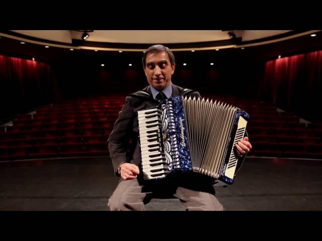 Muziekpublique World Music School: Aurel Budisteanu (Chromatic accordion): learn how to play Hora La