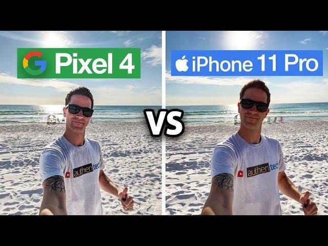 Pixel 4 XL vs iPhone 11 Pro CAMERA Test Comparison