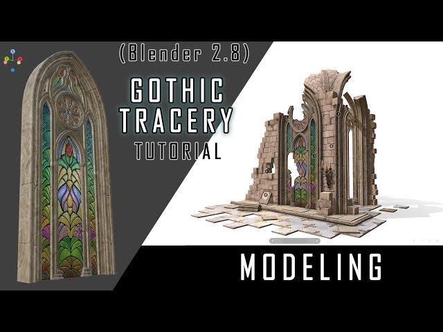 Gothic tracery tutorial - part 1 (modeling)