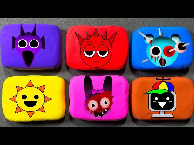 Sprunki cubes! GUESS which Sprunki Character Will Come Out of The Cubes   | Compilation #sprunki