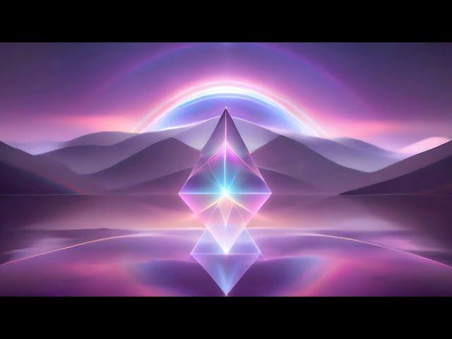 Diamond Light Codes 432Hz - DNA Activation - Crystal Radiance - Deep Relaxation Visual Sound Healing