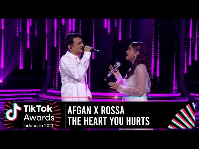 DUET ROMANTIS!! AFGAN X ROSSA - THE HEART YOU HURTS | TikTok AWARDS INDONESIA 2021