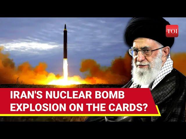 Before Israel Attack, Iran To Carry Out Nuclear Explosions? Shocking New Report Amid Mideast Tension