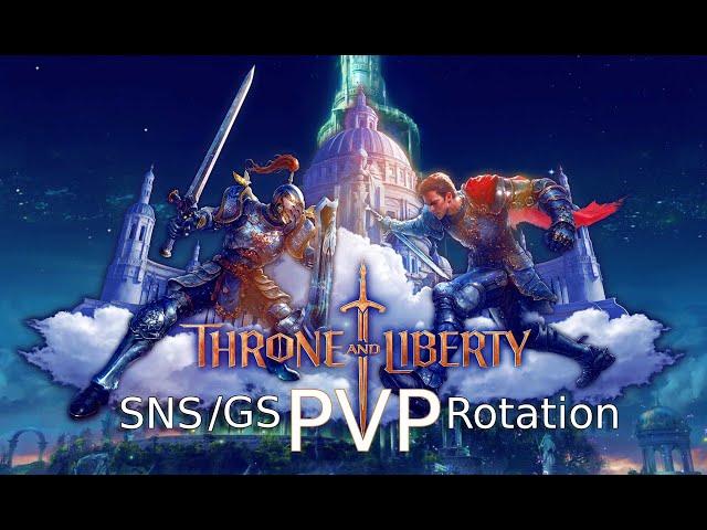 Throne and liberty Great Sword and shield (Best skill Rotation for PVP)