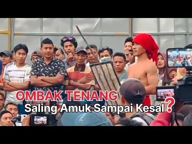 OMBAK TENANG Saling Amuk Sampai Kesal || Peresean Tradisi Budaya Sasak Lombok