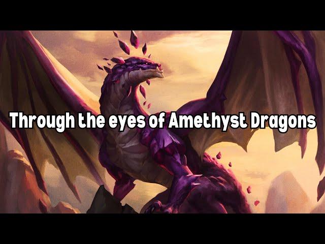 Through the eyes of Amethyst Dragons