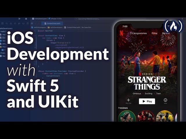iOS Development Course - Use Swift 5 and UIKit to Build a Netflix Clone