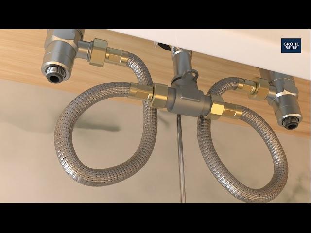 How to Install Your GROHE Essence Widespread Bathroom Faucet