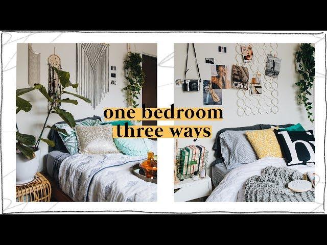 3 Pinterest Inspired Bedroom Designs (Affordable Room Transformation) // Lone Fox