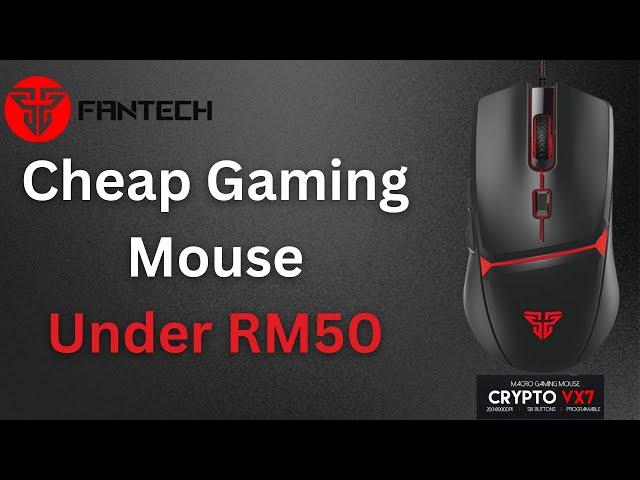 Fantech Crypto vx7 | Short Unboxing and Review | Software Download