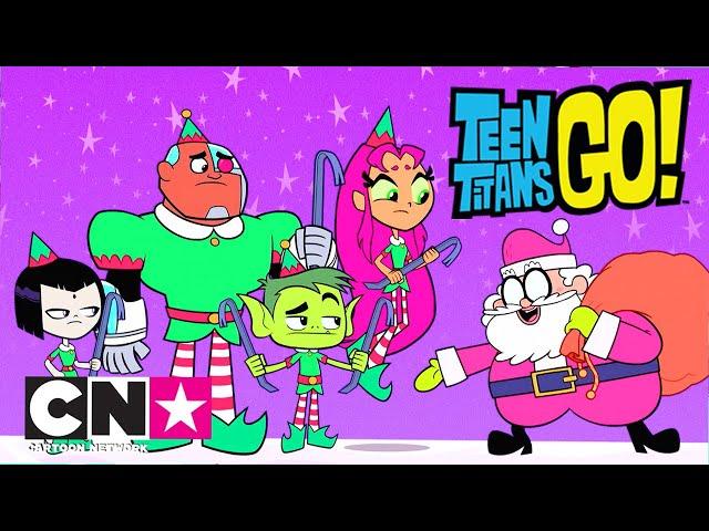 Юные Титаны, вперёд! | Все рождественские выпуски | Cartoon Network