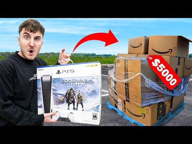 I Bought A GIANT $5000 Amazon Returns Pallet And Got Scammed…
