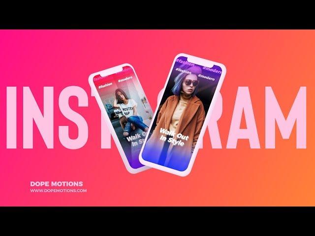 After Effects Tutorial - Instagram Story Animation in After Effects