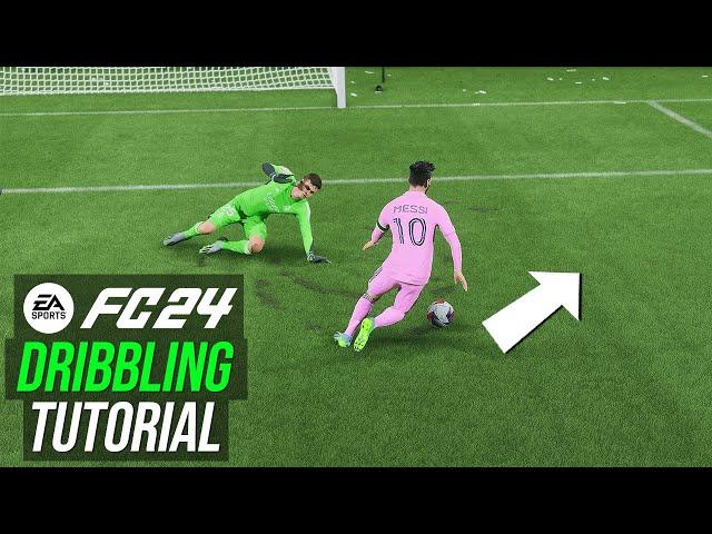 EA FC 24 - DRIBBLING TUTORIAL - How to Easily Dribble Past Your Opponent