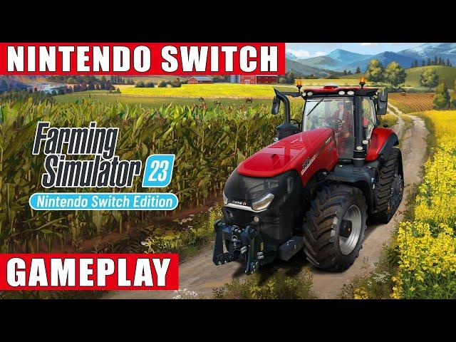 Farming Simulator 23: Nintendo Switch Edition Gameplay