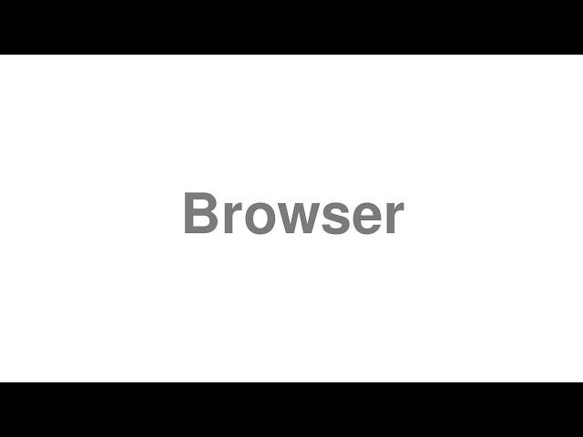 How Web Browsers work - Explained