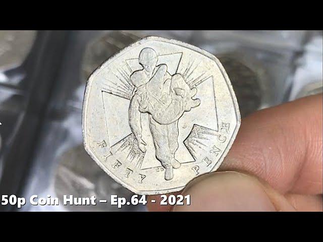 HEROIC ACT || £100 50p RARE COIN HUNT Book 1 Ep.64 - 2021