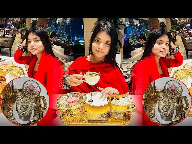 24k Gold Coffeee Etna Sasta  || Tashkent tower || Uzbekistan || alkagarwal