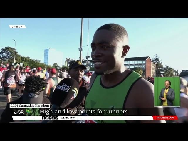 2024 Comrades Marathon | High, low points for runners