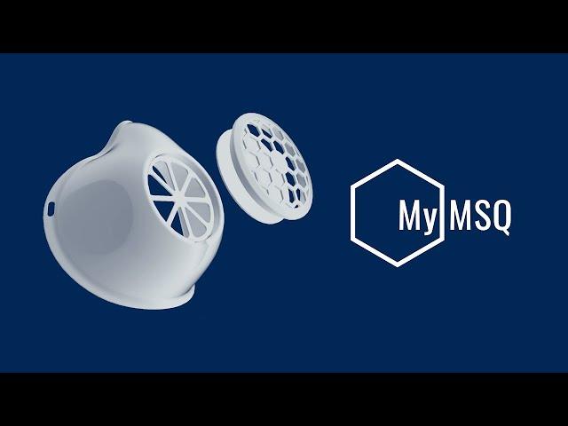 MyMSQ — многоразовая маска со сменным фильтром