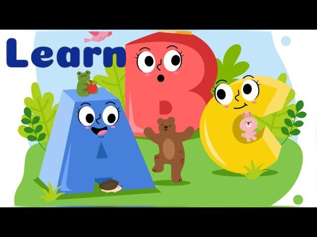 Learn the letters A to Z | Learn Alphabet A to Z