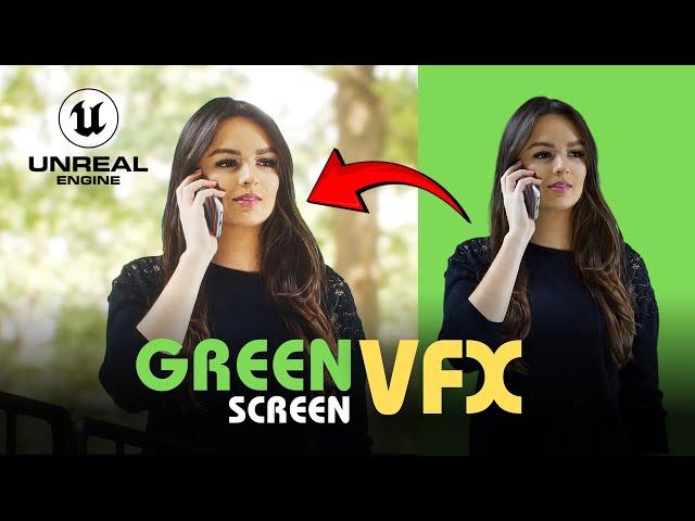 how to Green Screen Vfx Compositing in Unreal Engine 5.4 | unreal engine 5 vfx tutorial