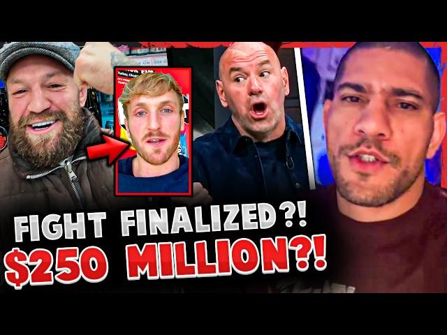 Conor McGregor vs Logan Paul FINALIZED w/ $250 MILLION PAYOUTS!? Alex Pereira & Jiri Prochazka!