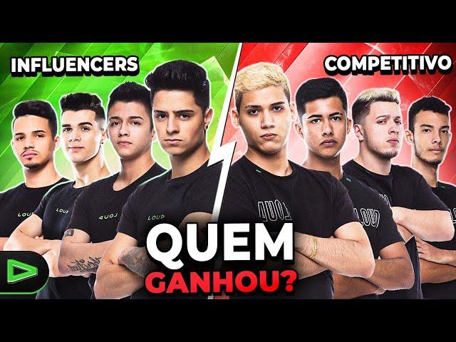 DIA ÉPICO ! PRO VS INFLUENCIADORES DA LOUD NO X1