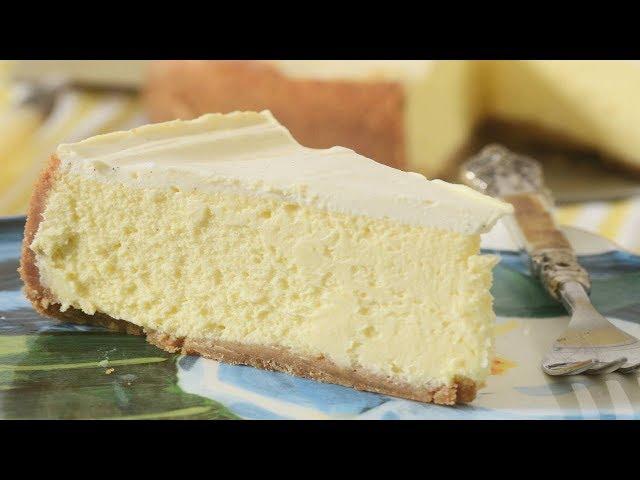 New York Cheesecake Recipe Demonstration - Joyofbaking.com