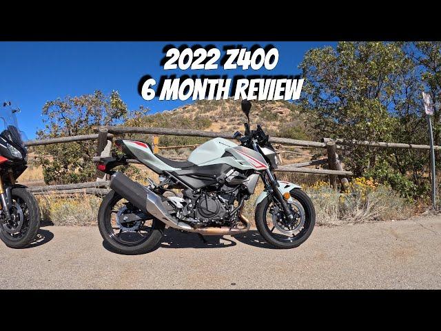 2022 Kawasaki z400 6 Month Beginner Bike Ride Review