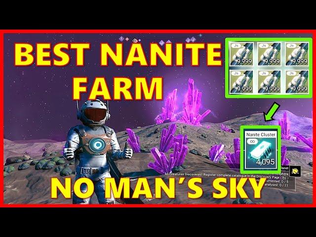 Best Ways To Make Nanites 2024 | Tutorial For New Players | No Man's Sky Omega Update #nomanssky