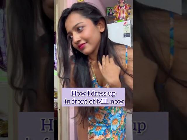 How I get ready in front of Mother-in-law  | After Marriage & Years Later  #ashortaday