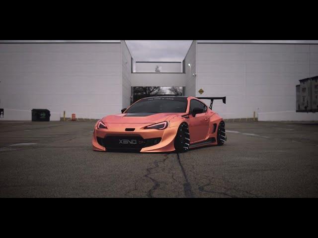 XenoBRZ V3 Rocket Bunny Subaru | 4k