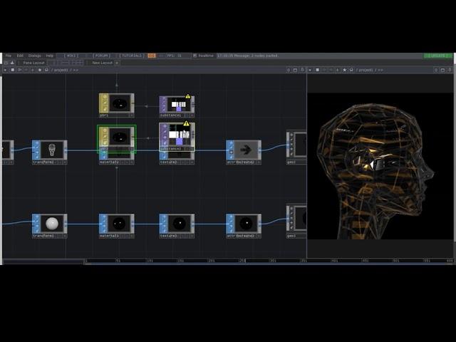 Tutorial: How to use 3D Object + Subtance Designer File in Touchdesigner