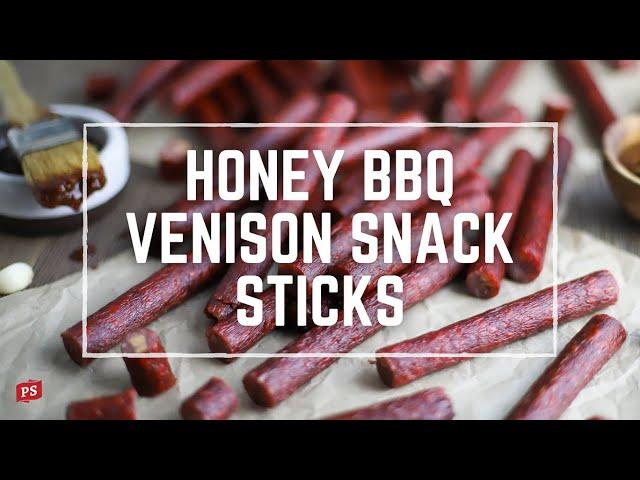 How to: Venison Honey BBQ Snack Sticks with Cheese | Smoked Snack Sticks for Beginners