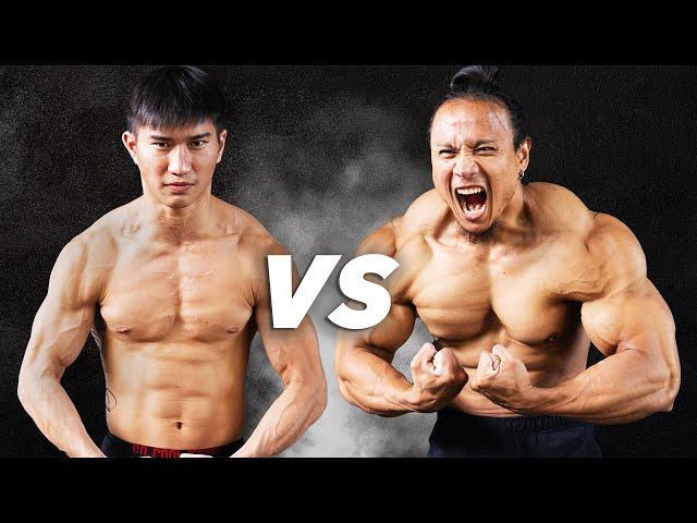 Muay Thai World Champion vs. Bodybuilder | Do Muscles Matter?