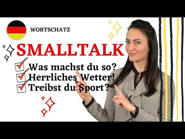 SMALLTALK auf Deutsch? So geht das️