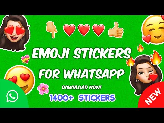 Emoji & Memoji Stickers for WhatsApp - WAStickerApps Free Stickers