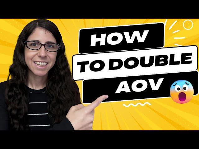 How To Instantly Double AOV on Shopify