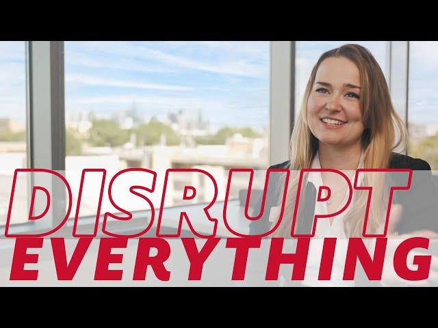 Entrepreneurship Student Keely McEnery Disrupts Everything