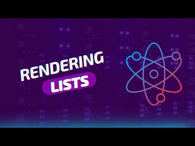 React Tutorial - 5 - Rendering lists